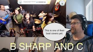 B Sharp And C - THE FINAL COUNTDOWN by Europe | Missioned Souls - family band studio cover -REACTION