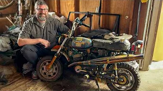 I Found a 2 Stroke Harley Minibike! Will It Run!