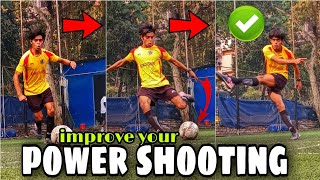 Football Power shooting || improve your shooting || in Bengali •|| #Sarthakbose