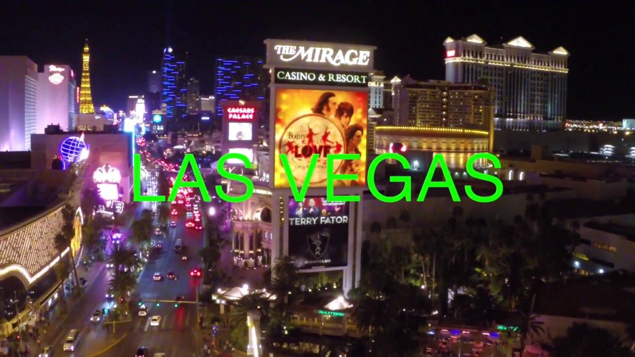 LAS VEGAS DRONE VIDEO YouTube