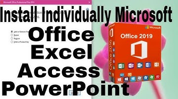how to customize Install in Microsoft office 2016 installation Easy to Install individual MS Office