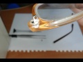 Как починить очки ,  сломанный шарнир. How to fix the glasses broken hinge