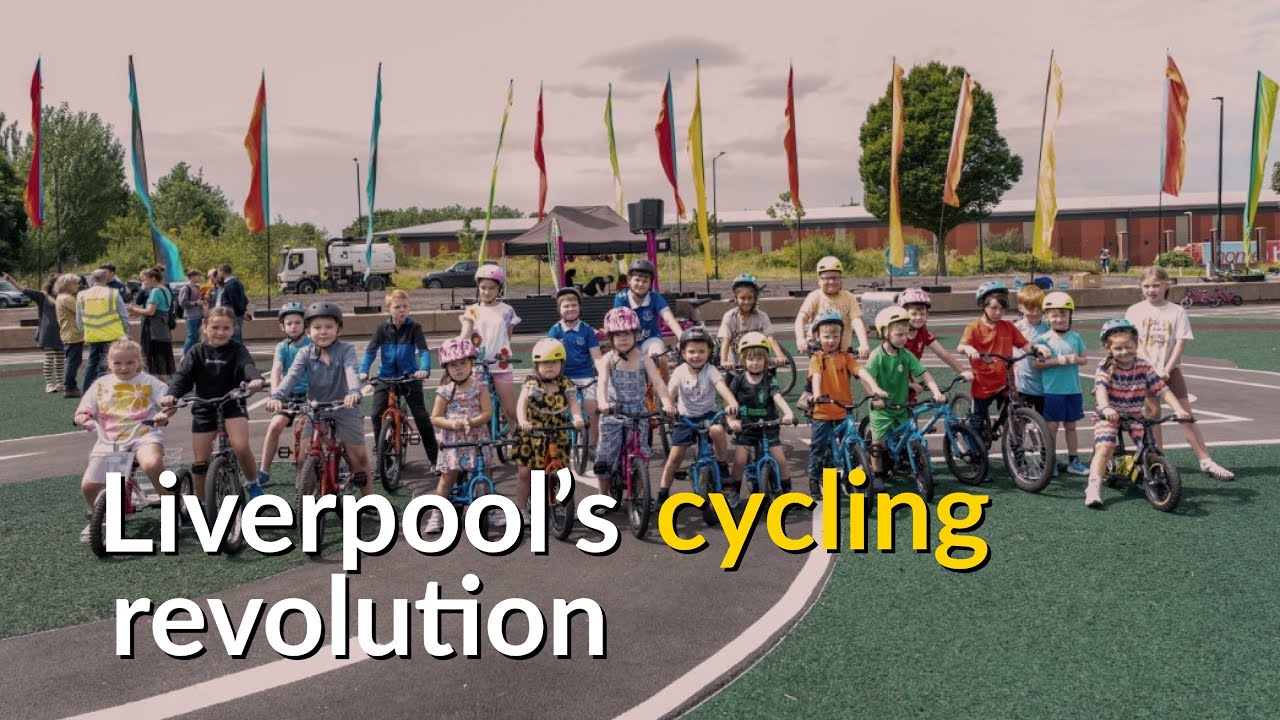 Introducing Liverpool’s first purpose-built children’s learn-to-ride cycling facility