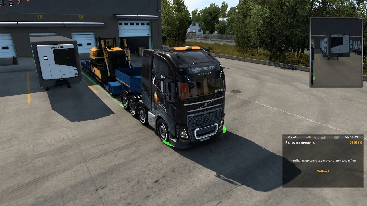 ETS2 - Бульдозер из Флоренции в Болонью - 156 км