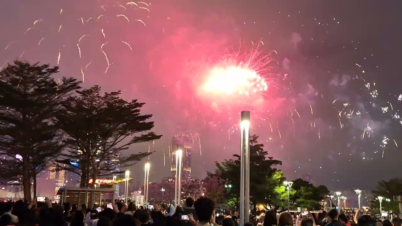 Fireworks display #CNY2026  @florsvlog8939 