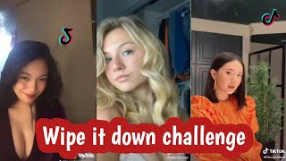 Wipe it Down Challenge ( Best of Tiktok 2020) #wipeitdown