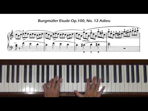 Burgmuller Etude Op.