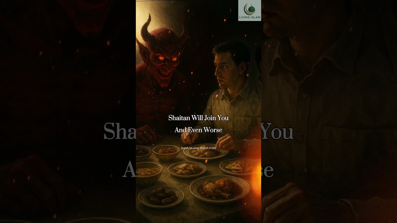 What We MUST Do Before Eating❗️ | Shocking Effect of Forgetting From Shaitan