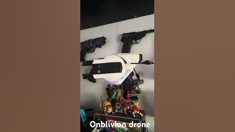 Oblivion drone 3D printed #music #art #synthwave #3dprinting  #electronicmusic  #tomcruise  #drone