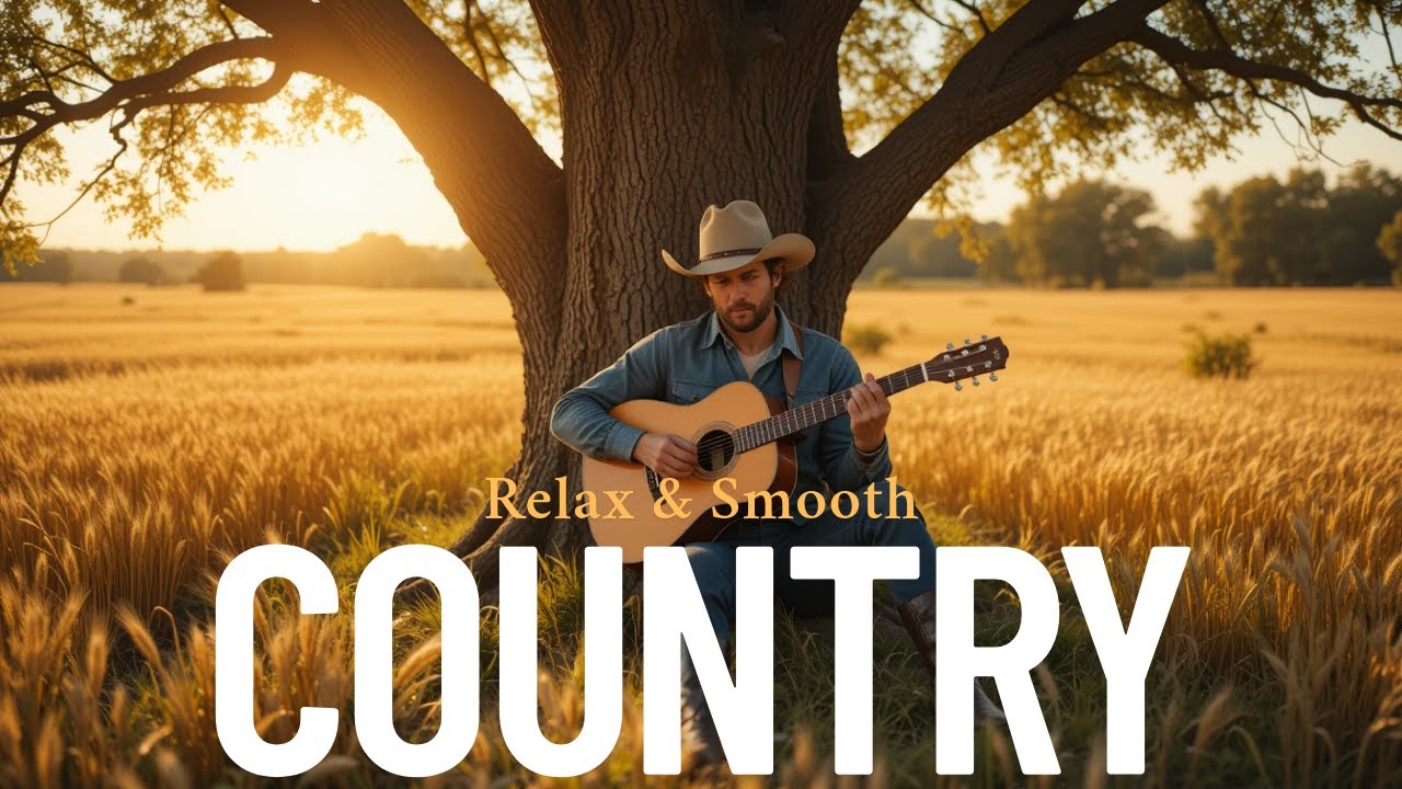 【Country Relax 82】Country Music With Gentle Melodies Takes You Back to ...