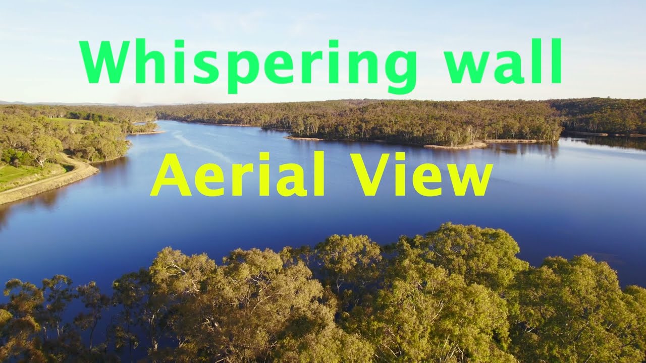 Whispering Wall | Aerial View | 4K Drone Footage | Barossa Valley South Australia 