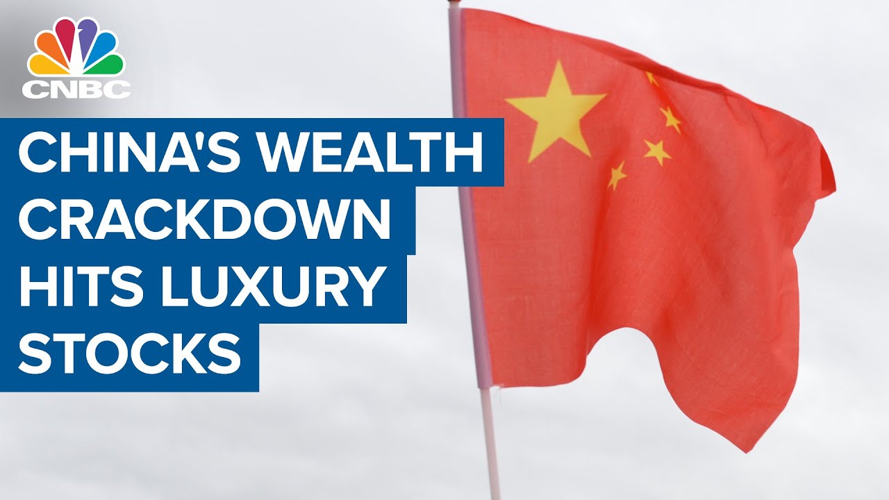 China's wealth crackdown hits luxury stocks