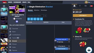 Matcherino Finals 1150$ with Revenant XSpark