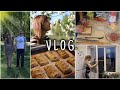 ПРОГУЛКА💕☀/ НОВОЕ ПЛАТЬЕ 👗/ СЛОЙКИ С КОЛБАСОЙ И СЫРОМ🥪/ МОЮ БАЛКОН🧼