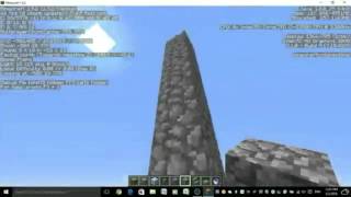 Minecraft time lapse of me building a server spawn