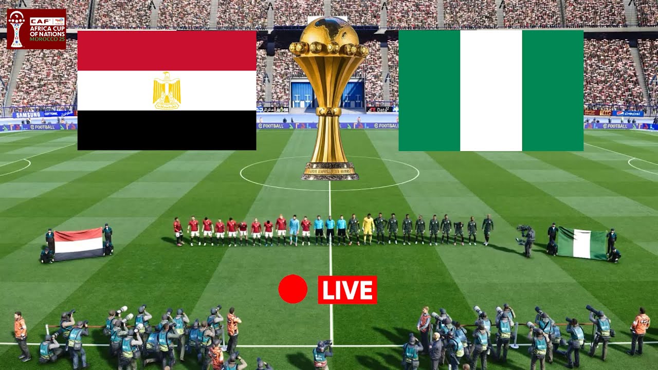 [ LIVE ] Egypt vs Nigeria | Africa Cup of Nations 2026 Final | Full Match all goals 