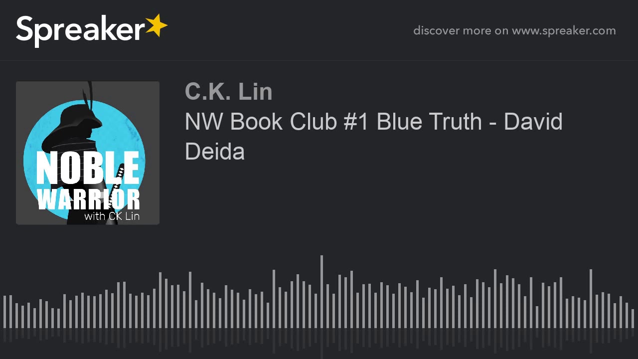 NW Book Club #1 Blue Truth - David Deida