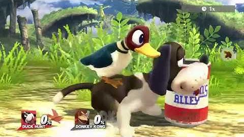[Smash 4 / SP subs] Duck Hunt tutorial - Part 1: Trick Shot Movement