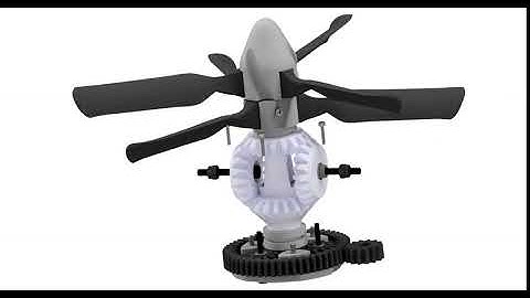 Coaxial Rotor Model Mehcanism