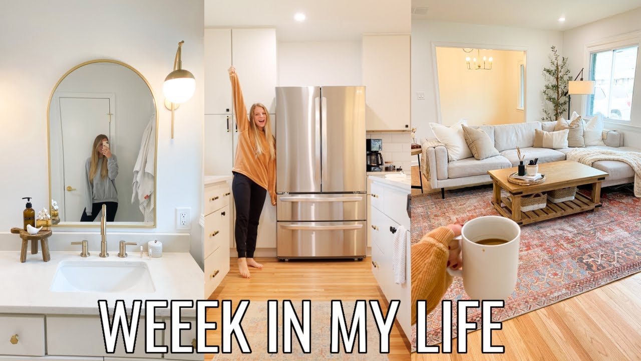 WEEK IN MY LIFE// 1st week in the new house, getting a fridge, Ikea trip, + friends