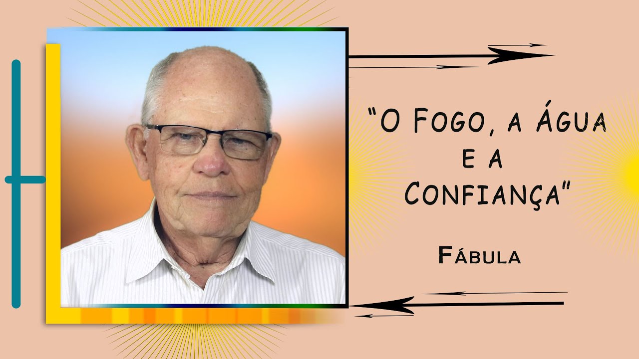 O Fogo, a Água e a Confiança  Agua e fogo, Mensagem de reflexão, Mensagens