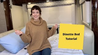 Dinette to Kids Bed Conversion