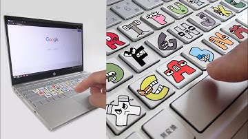 Alphabet Lore But Customizing Laptop keyboard😊Alphabet Lore in Real Life