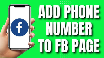 How to Add Phone Number to Facebook Page (UPDATED 2023)