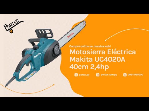 Porter.com.py - Motosierra Electrica Makita UC4020A 40cm 2,4hp