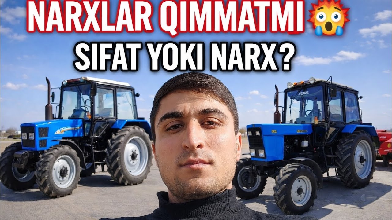 🚜 82.1 TRAKTOR OLISHGA ARZIYDIMI? HAQIQIY NARX VA SIFAT! 😳3️⃣ 🔥 NARXLAR QIZIB KETDI 🤯 