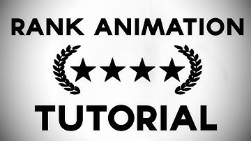 CSGO Rank Intro Tutorial + Free Template