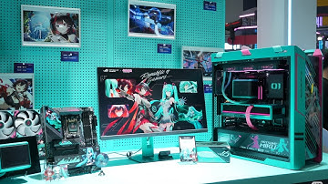 NEW ROG Hatsune X Miku GAMING PC Setup! INTEL ULTRA 9 285K + RTX 5080 + Helios Miku