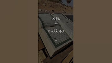 سوره الاخلاص مشاري العفاسي#قران #مشاري_العفاسي   #quran #قران_كريم #تلاوة_خاشعة