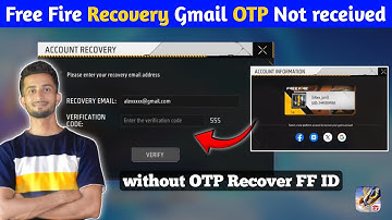 Finally OTP received | Free Fire Recovery Gmail OTP Not received | How recover FF Account