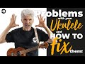 Common PROBLEMS with your ukulele and how to fix them!!😎🛠️