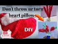 Waste material craft| Diy flowers| Old pillow craft| Decor ideas #diy #craft #flowers