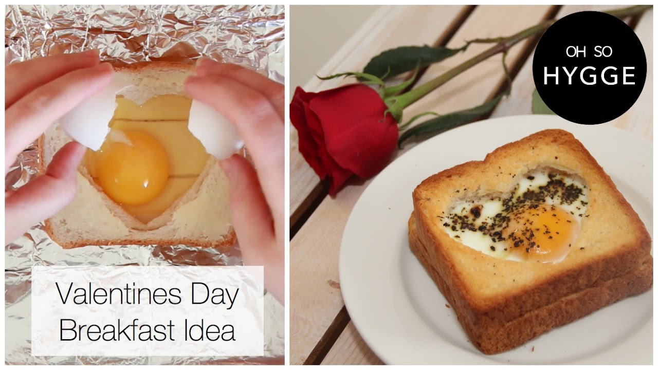 Valentine’s Day Breakfast Idea | Heart Shaped Egg & Cheese Toastie Recipe - YouTube