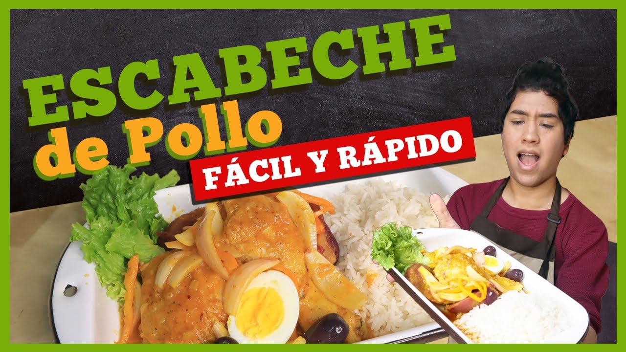 Escabeche de pollo - fácil y rápido