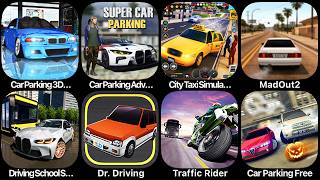Car Parking 3D, Car Parking Multiplayer, City Car Driving, MadOut 2, Driving School Simulator screenshot 2