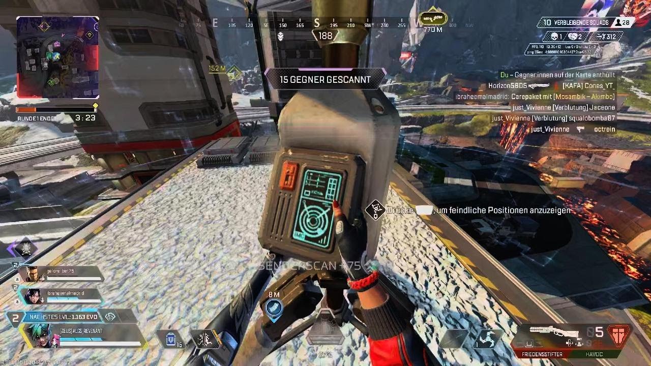 Apex Legends PS5 gameplay lobby clutch