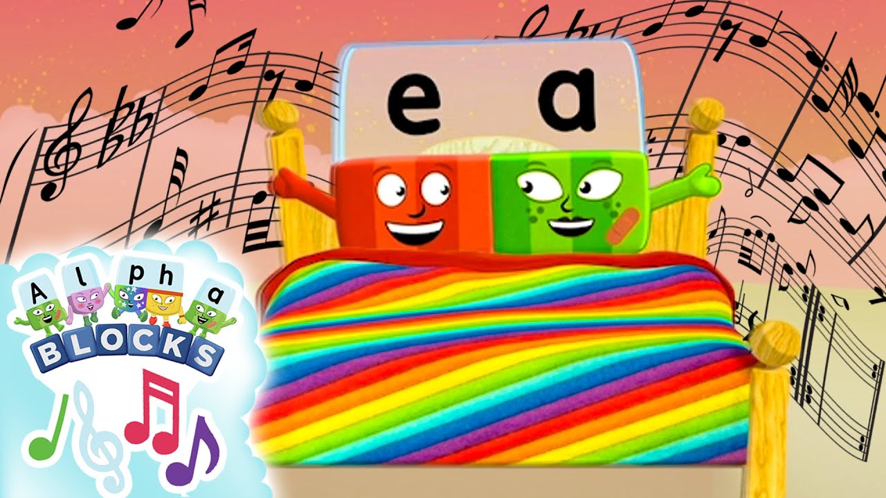Alphablocks - Lullaby Songs! 🎶 | #MusicMonth | Phonics | Learn to