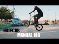 COMO hacer 180º HALFCAB MANUAL 180º BMX