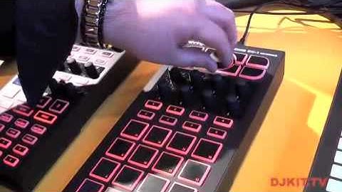 Behringer DJ Controller CMD DC-1 MIDI Module @ Musikmesse 2012 with DJkit.tv