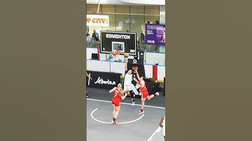 EASY WORK for Destiny! 💨🇺🇸#3x3WSEdmonton #3x3WS