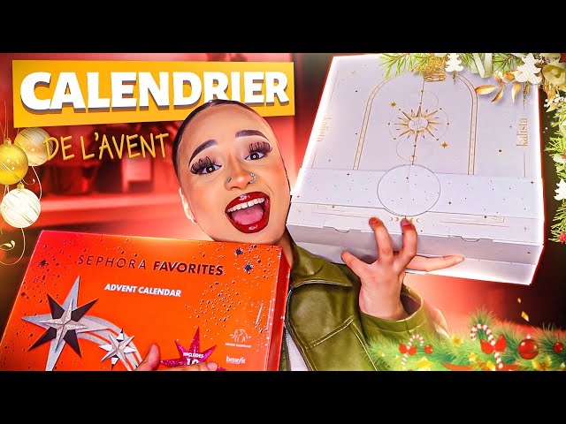 Unboxing calendrier de l'avent sheglam 🤍aller sur le compte officiel