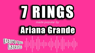 Ariana Grande - 7 rings (Karaoke Version)