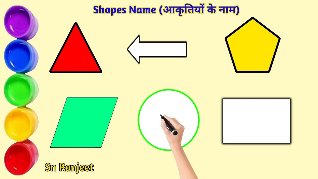 Draw and Learn Shapes: An Interactive Colors and Numbers Experiencr! 