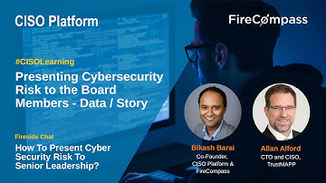 How To Present Cybersecurity Risk To Board (Data Vs Story)? - Allan Alford & Bikash Barai #Shorts