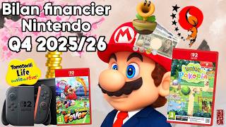 BILAN FINANCIER NINTENDO Q4 2025/26 : analyse ventes SWITCH 2, POKÉMON POKOPIA, TOMODACHI LIFE…