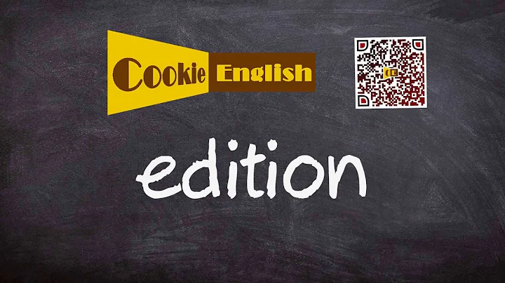 Edition   Pronunciation, Paraphrase, Listen & Practice